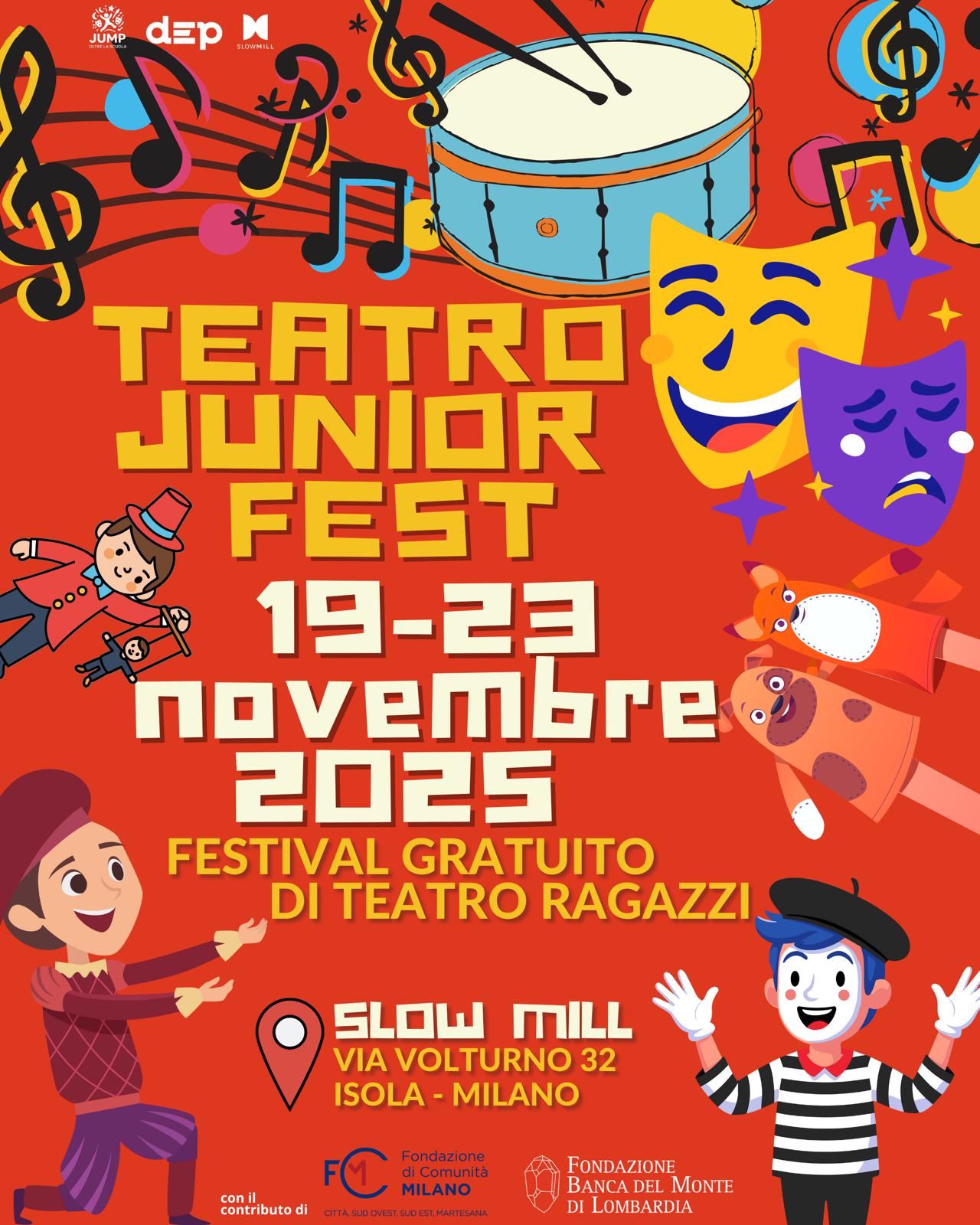 Comunicato Stampa Teatro Junior Fest